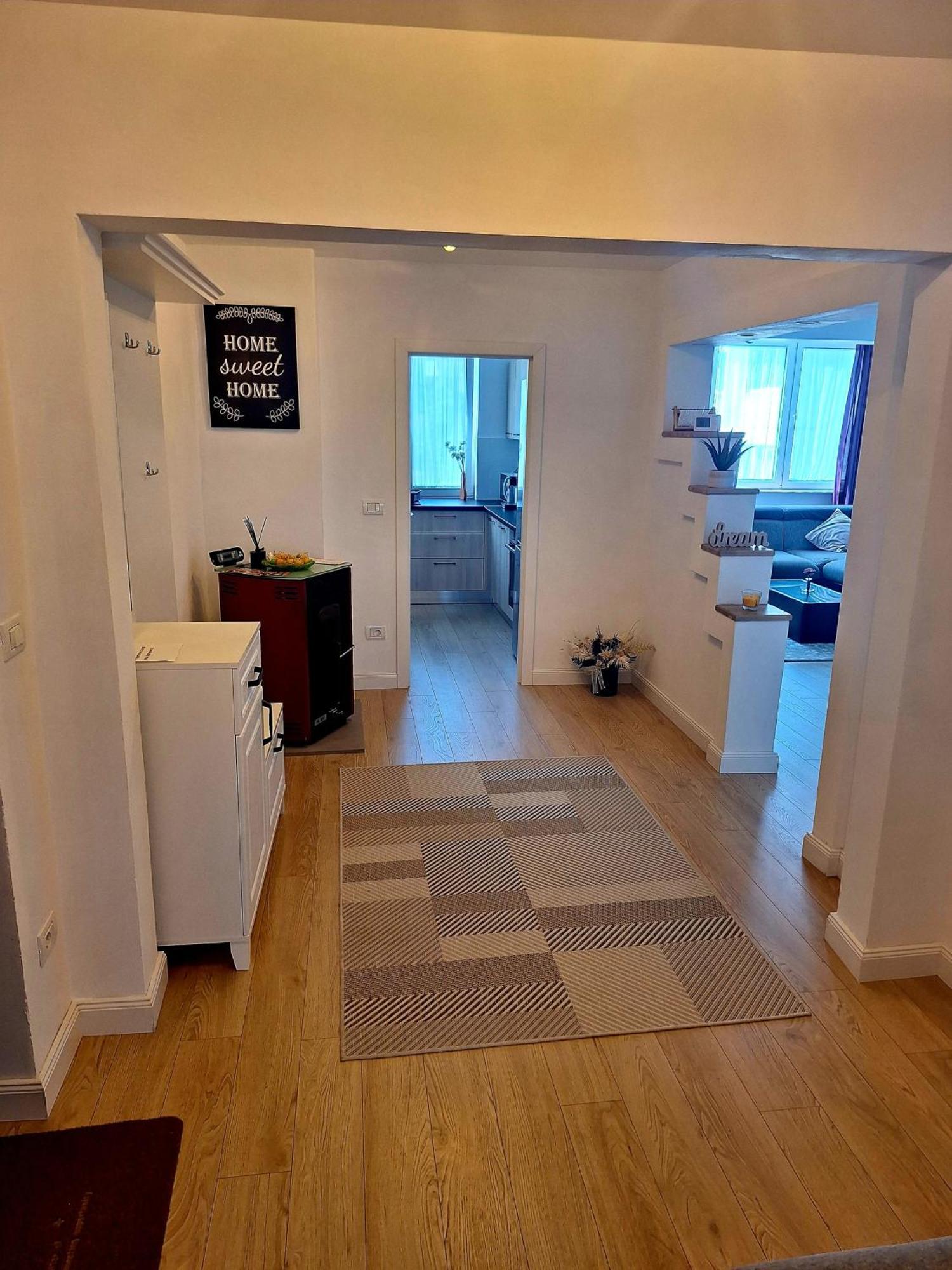 Apartament Central Vişeu de Sus Buitenkant foto